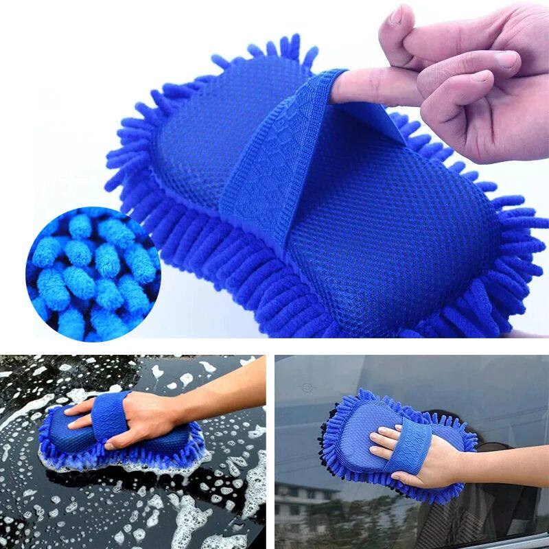 Car Chenille Premium Scratch-Free Microfiber Wash Mitt 水洗体验如何？2026年汽车精洗工具为何更看重&ldquo;零划痕&rdquo;与&ldquo;持水结构&rdquo;？