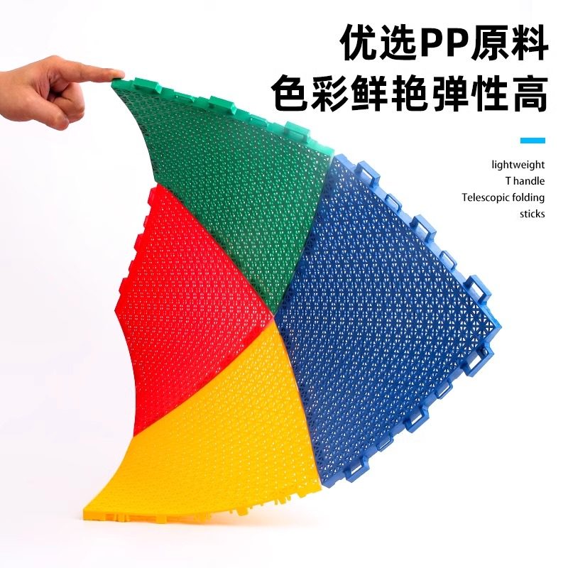 Spliced Suspended Floor Mat Basketball Court Roller Skating Sports Suspended Floor School Playground Outdoor Sports Floor