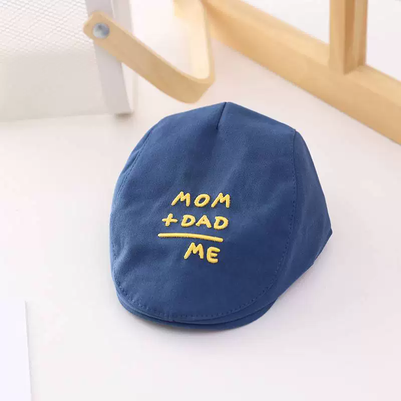 [Внешняя торговля MOM. вышитый детский берет новая детская шапка британский стиль]