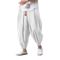Loose Casual Wide Sweatpants Male Cargo Pants Elasticated So