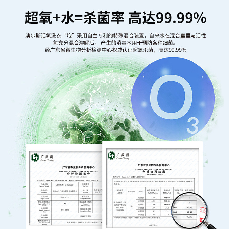 Owlce Clothing Sterilizer for Home Use, Disinfects Underwear and Intimate Clothing, Sterilizes and Removes Mites and Sweat Odor