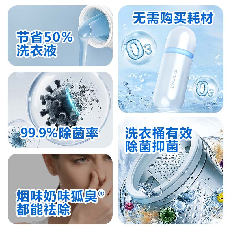 Owlce Clothing Sterilizer for Home Use, Disinfects Underwear and Intimate Clothing, Sterilizes and Removes Mites and Sweat Odor