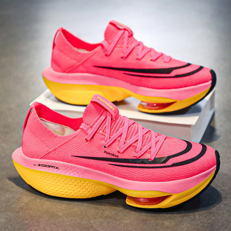 Alpha Break 2 Professional Running Shoes for Female Students and Older Girls, Ultra-Light Shock-Absorbing Air-Cushion Running Shoes, Sports Shoes for Men, Summer