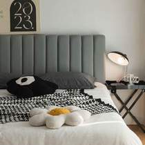 Big? 2023 upholstered bed tatami new bedside internet celebrity pillow soft bag pillow back
