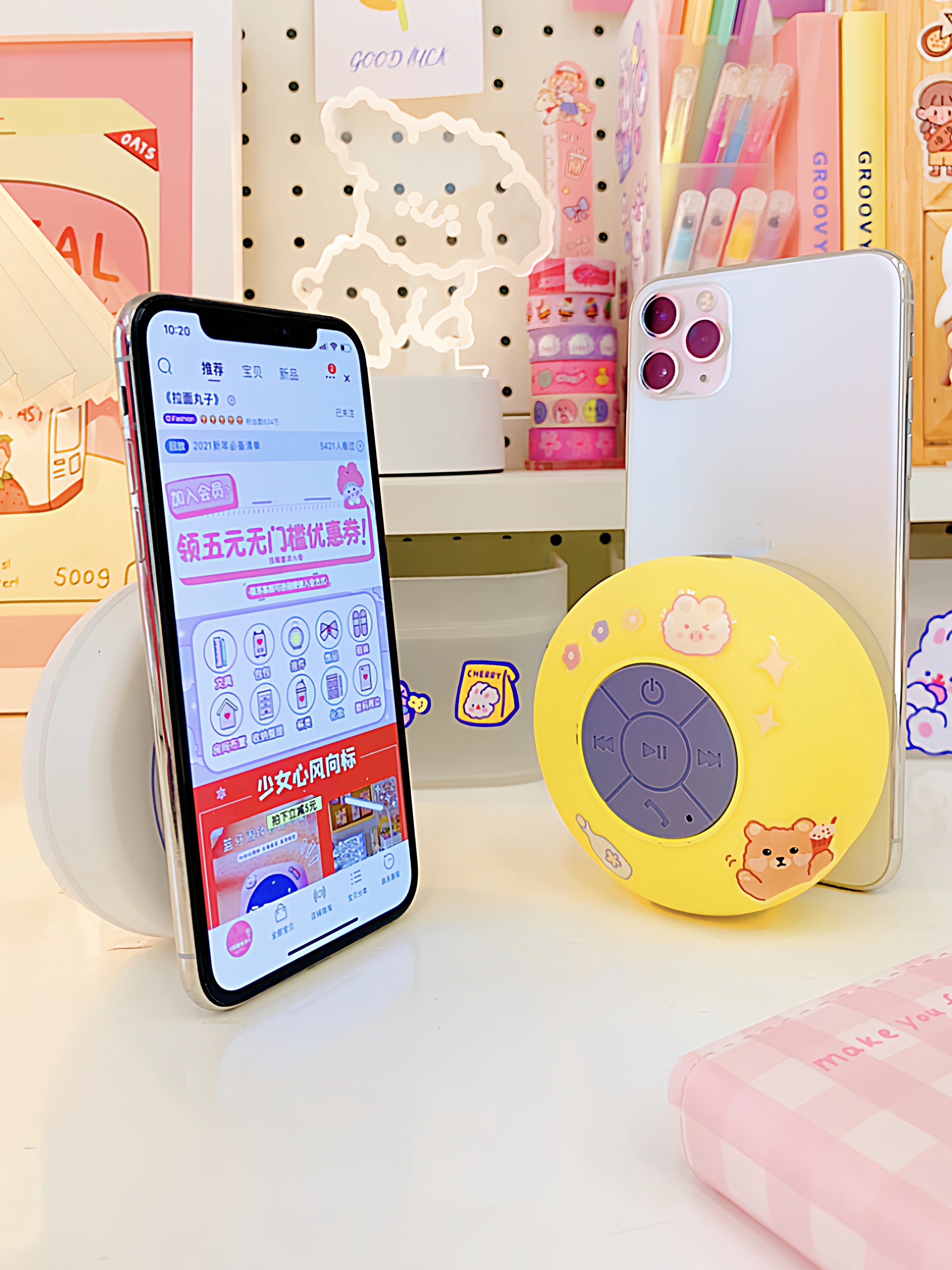 Bathroom Waterproof Speaker Mini Suction Cup Portable Bluetooth Bathroom Small Speaker Outdoor Playback Device