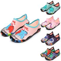 Childrens beach non-slip mens and womens swimming and diving shoes waterproof female swimming shoes anti-pinch beach shoes