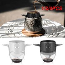 1 2 4PCS Foldable Portable Coffee Filter Coffee Maker