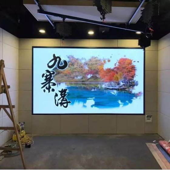풀 컬러 고화질 LED 디스플레이 유연한 화면 실내 P2P3 광고 회의실 학교 무대 라이브 풀 컬러 스크린