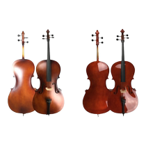 : Mid-to-high-end glossy matte basswood cello for beginners to practice playing children’s cello factory direct sales