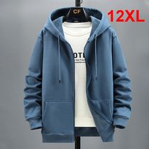 Plus Size 10XL 12XL Hoodie Men Autumn Winter Fleece Hoodies