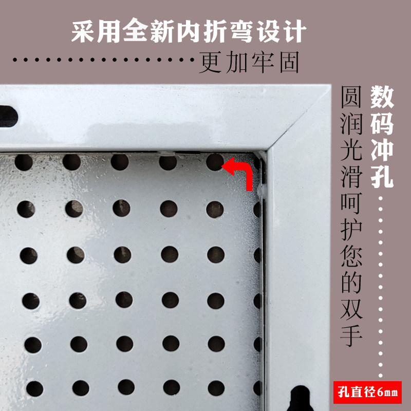 Perforated Board Display Rack Hardware Tool Shelf Storage Rack Mobile Phone Accessories Socks Jewelry Y Earrings Display Rack