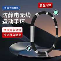 Core luxury anti-static bracelet to discharge static electricity discharger wrist strap human body removal static electricity eliminator for men and women static electricity gram