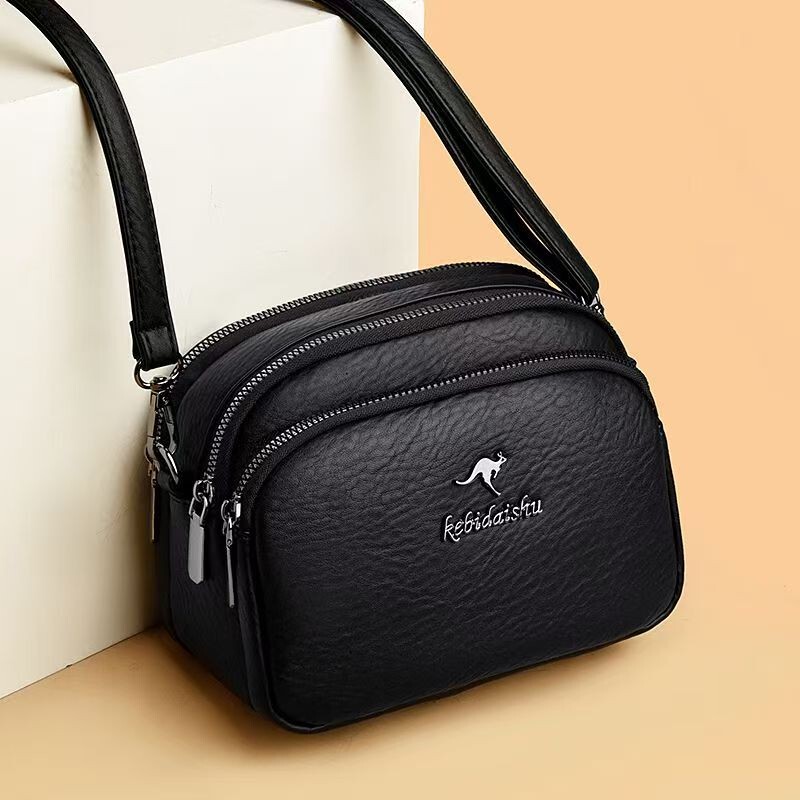【Ou Ruofeng】New Backpack Trendy Fashion Stylish Internet Celebrity Casual Versatile Middle-Aged Small Bag Mom Backpack