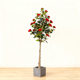 Artificial Green Plant Camellia Tree Indoor Living Room Fake Rose Floor Decoration Ornament Artificial Flower Potted Plant Fake Plant