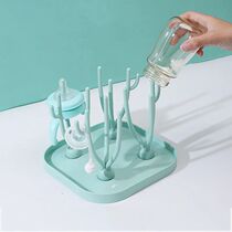 Baby Bottle Drying Rack Feeding Cup Holder Removable ree Sha
