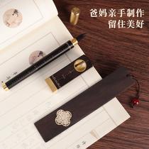 2024 new style Baozhangbaobao new hair pen souvenir homemade fetal hair stamp baby umbilical cord preservation for 100 days commemoration