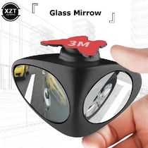 1pc 360 Degree Rotatable 2 Side Car Blind Spot Convex