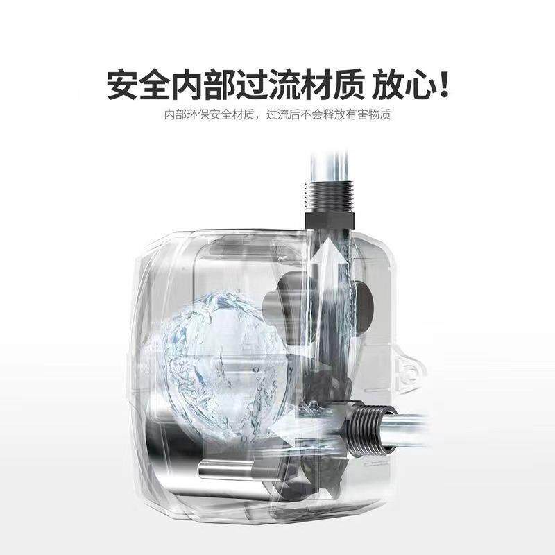 Бустерный насос 热水器增压泵静音自来水花洒泵太阳能加压器家用全自动加压泵24v