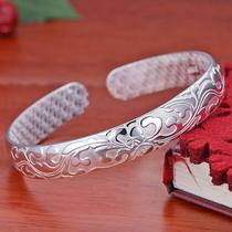 Creative Silver Bracelet Love Blossoms Open Bracelet Hand Jewelry Manufacturer One Piece Bracelet Bracelet