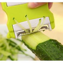 Creative card-type peeler two-way rotating melon and fruit peeler multi-functional fruit and vegetable peeling knife kitchen supplies