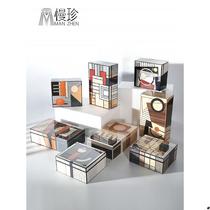 Modern simple exotic totem decorative storage box model room creative jewelry box bedroom jewelry box storage pendulum