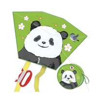 Cartoon Kite Pocket Storage Bag Childrens Outdoor Toy Breeze Easy to Take Off Spring Outing