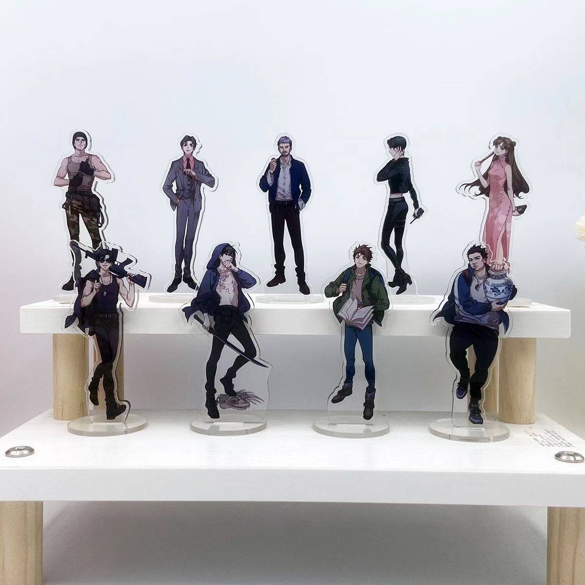 盗墓筆記 另物赏 A賞 ぬいぐるみ（吳邪 張起靈） 2点 バラ売り可