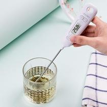 (Large quantity discount) Deli 8897 Food Thermometer Measuring Water Temperature Oil Temperature Measuring Baby Milk Temperature Kitchen Baking Electric