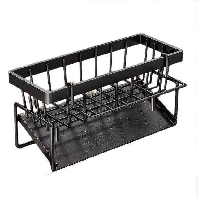 New Kitchen Storage Rack, Cloth Rack, Storage and Draining Rack, Faucet Sink Dishwashing Sponge and Steel Wool Ball Rack Wholesale
