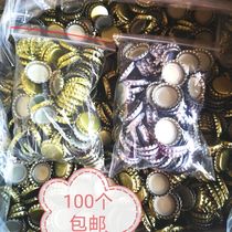 Beer cap collection 100 brand new beer caps environmentally friendly PE gasket home brew rice wine beverage cap emperor