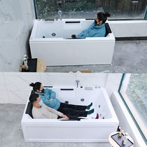 Acrylic Double Adult Large Extra Large Couple Widened Surf Massage Constant Temperature Bathtub Hotel Manufacturer