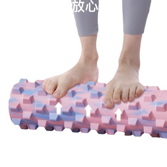 狼牙棒实心健身器材泡沫轴肌肉放松按摩滚轴轮瘦腿神器琅琊瑜伽柱