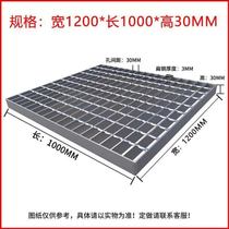 Drainage ditch cover hot-dip galvanized steel grating steel grating grating sewer ditch cover platform stainless steel grating
