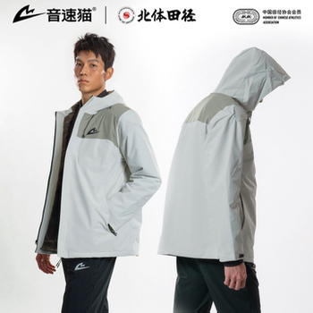[North Sports Joint Research]Sonic Cat Heat Wave Series Softshell Jacket Auto-Fit down Cotton Windproof Coat