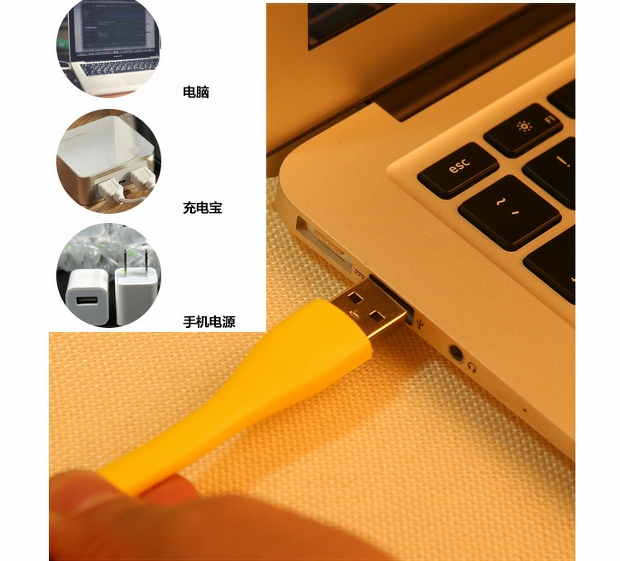 ánh sáng usb đèn LED di động điện thoại di động máy tính xách tay USB Eye ngoài trời đèn CFL Bảng nightlight - USB Aaccessories dây cáp máy tính