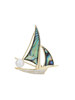 Abenheart Danish Star Sea Sail Song Brooch High-End Exquisite Sailboat Brooch Pin Accessory for Men and Women Elegant and Trendy
