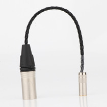 DAC table amplifier four-core XLR balanced to 4 4MM female headphone adapter 4-core XLR male line