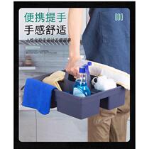 Cleaning lunch box collection basket collection and withdrawal dining cart collection table bucket hotel bowl collection cart garbage dining table plastic basin restaurant catering