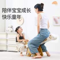 Toy sensory interactive seesaw rocking board balance parent-child baby seesaw indoor training double board