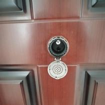 Anti-theft door cat eye doorbell integrated 35 diameter extended cat eye with doorbell high definition multi-functional home door mirror universal