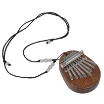 Popular solid wood 8-tone mini thumb piano musical instrument wooden eight-tone finger piano kalimba portable kalimba direct sales