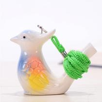 Childrens whistle water bird ceramic batch bird call hair twelve zodiac water whistle toy hand-painted bird water whistle set