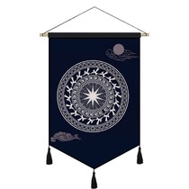 Guangxi Zhuang Characteristic Office Conference Room B&B Bronze Drum Painting Ethnic Style Wall Decoration Fabric Hanging Painting