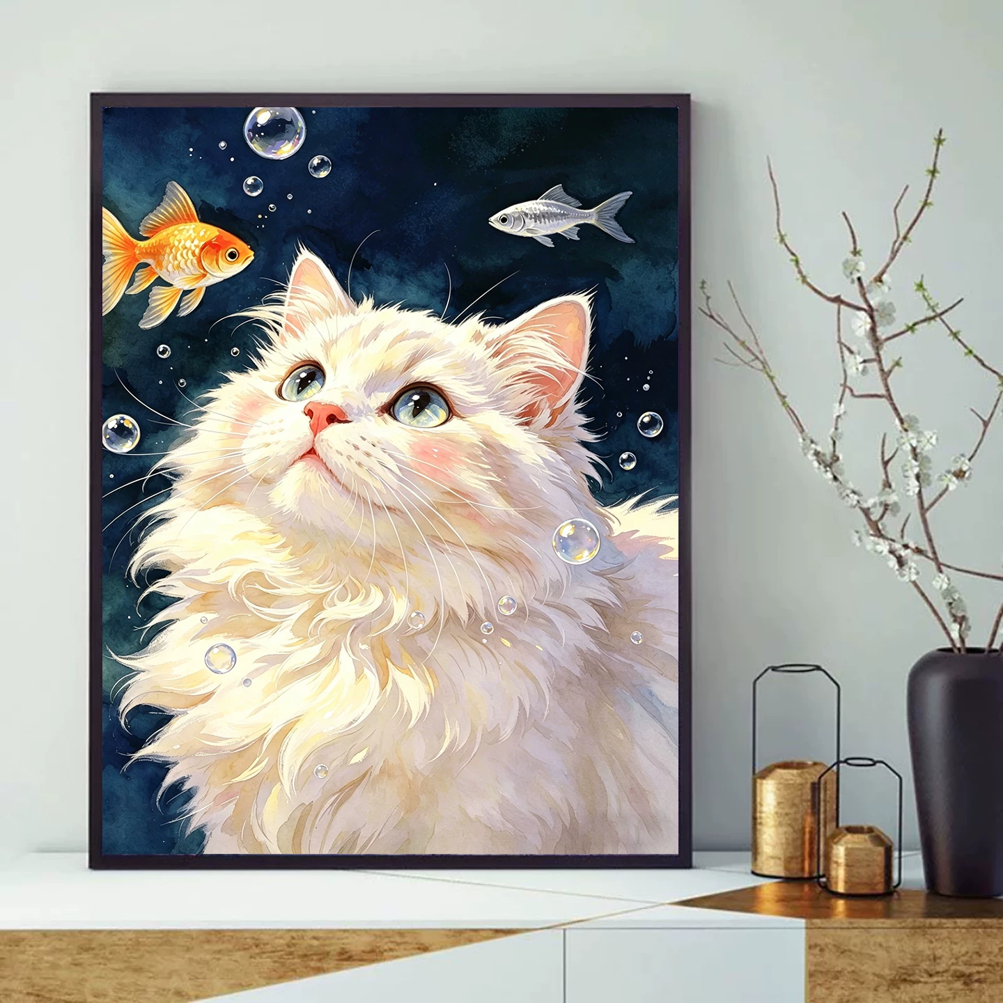 2026 Новый алмазный рисунок Роза кошка пейзаж высокая сложность девочки ручная работа DIY алмазная живопись 5d полная инкрустация алмазами