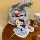Ранней весной популярна клетчатая сумка-сумочка HelloKitty, холщовая сумка большой емкости, сумка для студентов и офисных работников mini 1