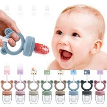 Silicone Baby Teether Fruit Feeder With ver Nipple Fresh Foo