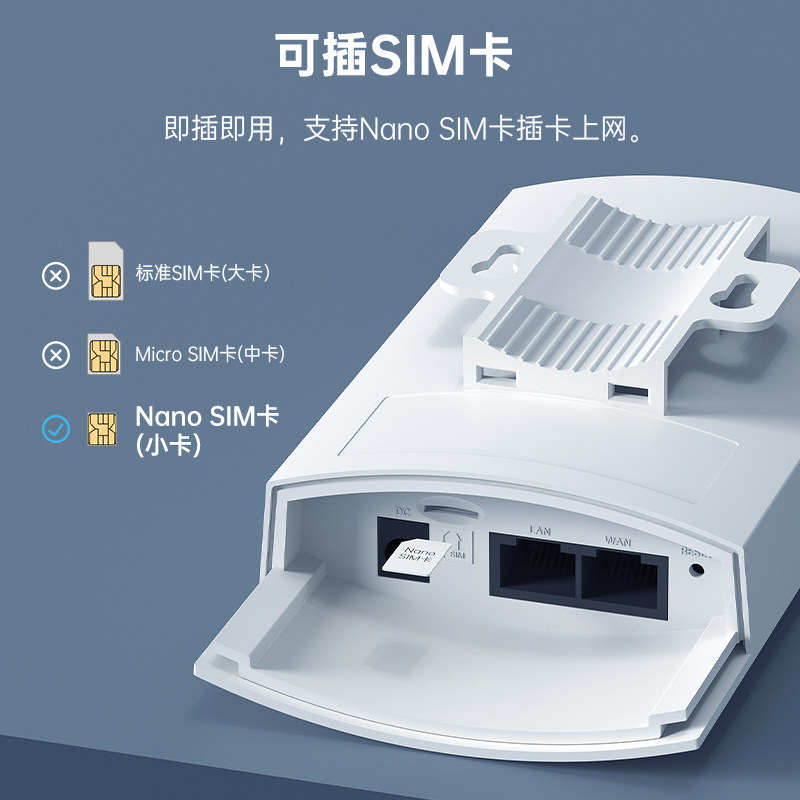 Plery R733 Outdoor Cat6 Waterproof 4g Sim Card Router 5g Dual-Band 1200m Outdoor Cpe Foreign 4g Portable Wifi All-Network Security Rural Ship Wifi Dedicated