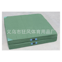 Manufacturer supplies sponge mat 2m*1m*10cm gymnastics mat high-end canvas gymnastics mat whole sponge