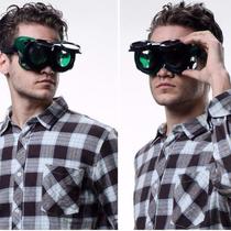 Welding glasses mask head-mounted welder sunglasses light-proof UV welder special gas welding argon arc welding