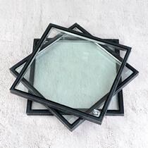 Customized sound insulation and thermal insulation coating low_e office partition wall doors and windows double-layer multi-layer bending hollow tempered glass